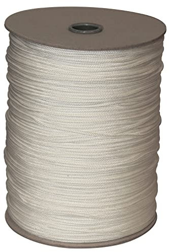 Cordoncino In Polipropilene Bianco Per Scorri Tenda 3mm. Rotolo .250 Mt