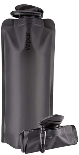 Vapur Eclipse Flexible Wasserflasche, mit Karabiner, 1 Liter, Verdunkelung