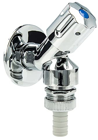 Tecuro Design Device Valve for Washing Machine, Dishwasher with Pipe Aerator DVGW