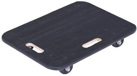 Vestil FWD-1824-3R Chariot en Fibre de Bois avec 3 roulettes en Caoutchouc, capacité de 362,9 kg, Longueur 60 cm, Largeur 44,5 cm x Hauteur 10,2 cm Vestil