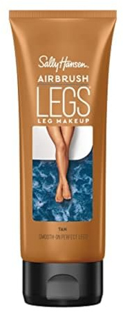 Sally Hansen Airbrush Legs®, bensmink, solbränna/brons, enkel applikation, felfria ben, vattentålig, överföringssäker lotion