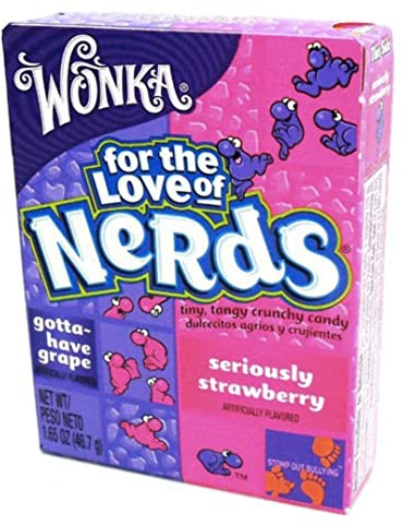 Wonka Nerds Strawberry/Grape 46g