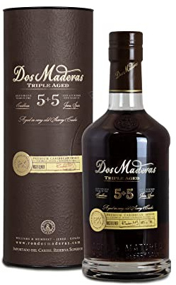 Dos Maderas PX 5+5 Years Old Triple Aged Spirit Drink 40% Vol. 0,7l in Giftbox