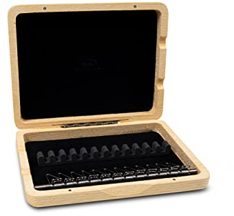 GEWA 751044 - Estuche cañas oboe, 12 cañas natural lacado