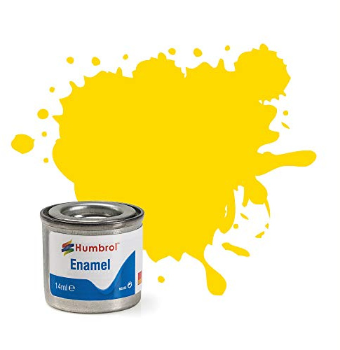 HUMBROL Farba Nr69 Yellow Gloss 14ml [MODELARSTWO]