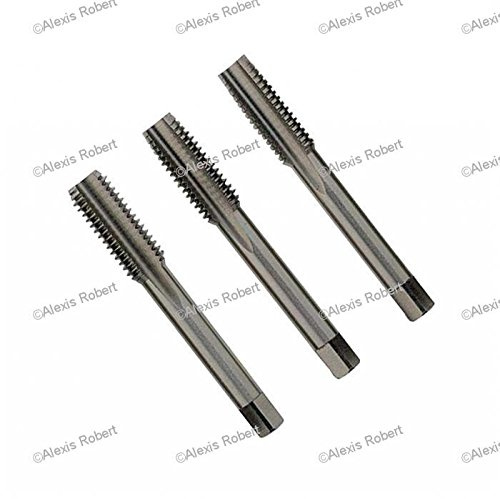 Tivoly 1050051180250 Jeu de 3 Tarauds Main Hss, Din T Line Ø M18*250