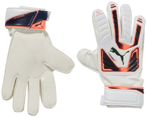 PUMA Torwarhandskar Evopower Grip 3 RC, White-Fluro/persikoombre blå, 11