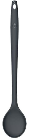Kochblume Kochlöffel | Premium-Silikon & BPA frei| Hitzebeständig | Spülmaschinenfest | 30cm | Farbe: anthrazit