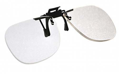 Gafas de lectura grandes con clip de aumento 0n (+4.00)