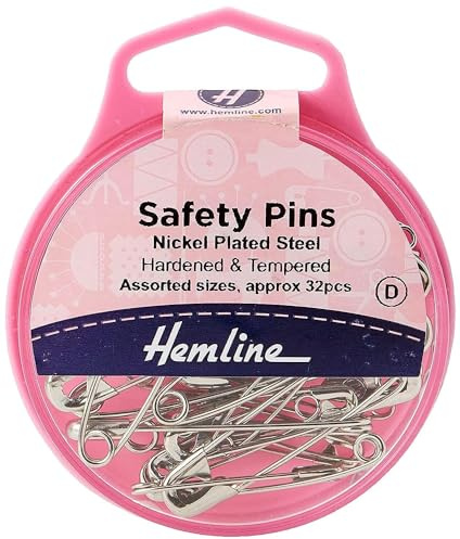 Safety Pins - Nickel - Assorted Sizes