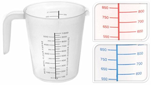 Importacion - Jarra graduada 1l.plastico