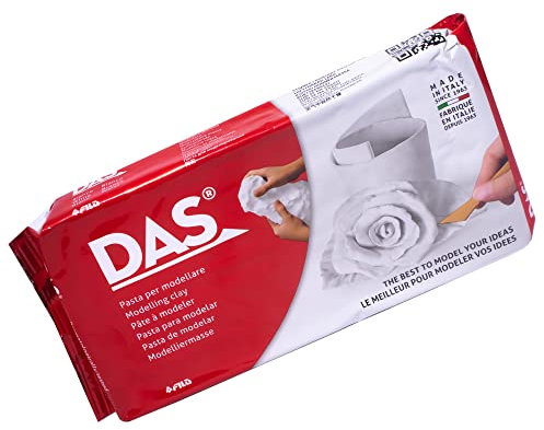 DAS, lufttrocknende Modelliermasse, 1 kg, Weiß