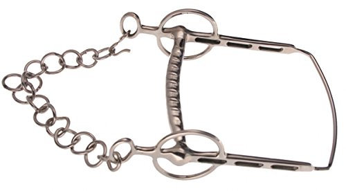 ARBO-INOX Gebisse Liverpool Kandare massiv Edelstahl 13,5cm