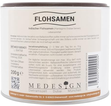 Flohsamen indisch 99% 200 g