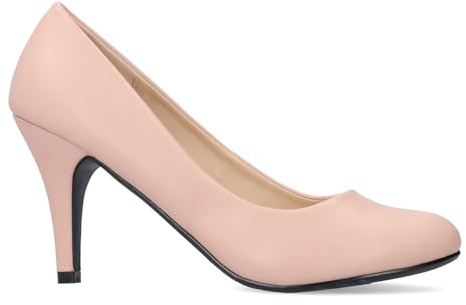Andrés Machado – Business Pumps für Damen und Junge Frauen mit Absatz - AM422 – Elegante High-Heels/Hohe Damenschuhe aus strapazierfähigem Lederimitat – Größen von EU 32 bis 46