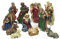 zeitzone Wunderschöne Krippenfiguren Set Handbemalt Weihnachten 11 teilig
