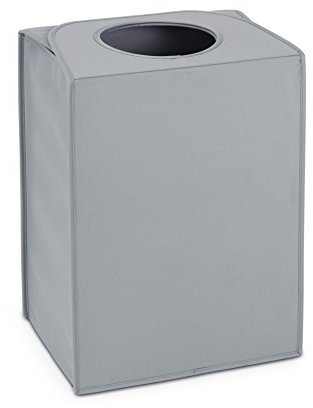 Brabantia Rectangular Portable Laundry Basket - Soft Grey