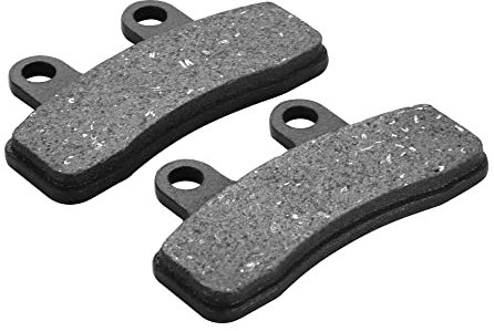 GOOFIT Pastiglie Freno Disco Moto Universale Set di 2 per 100cc 110cc 125cc Biciclette Pit Bike Scooter ATV Quad Go Kart Nero
