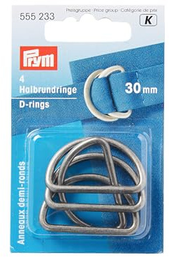 Prym - Prym Old Silver (30mm) D-Rings - 1 Unit