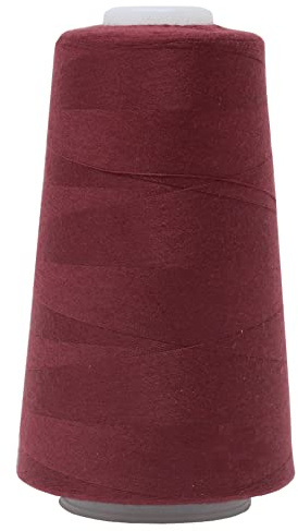 4 Konen Overlockgarn - á 3000 yds = 2743.2 m // 12.000 yds = 10972.8 m - Auswahl aus 26 Farben (068 - Bordeaux Rot)
