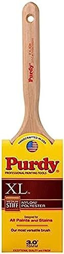 Purdy 144064330 XL Bow Nylon/Polyester Brush Flat Sash, Wood, 3 Inch