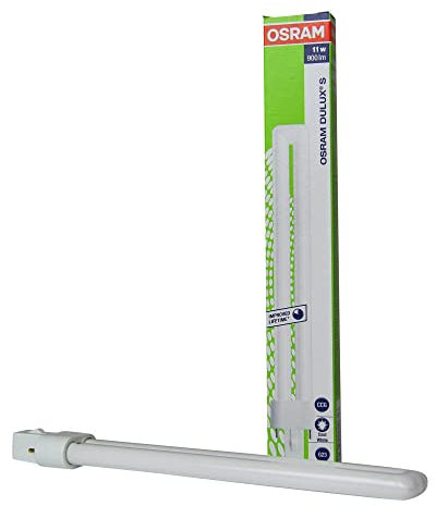 Osram Dulux S Energiesparlampe, G23-Sockel, 11 Watt, Kaltweiß - 4000K, 1er-Pack