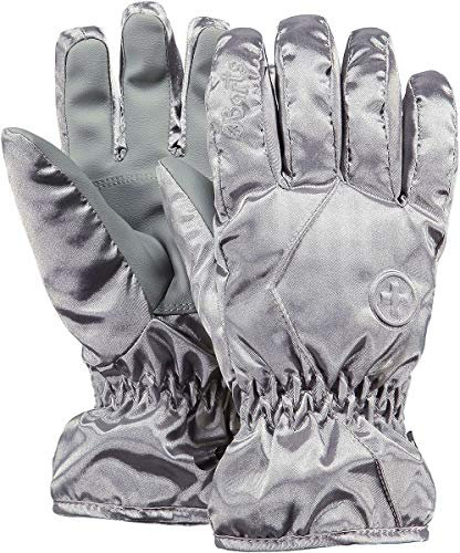 Barts Jungen Basic Skiglove Kids Handschuhe, Grau (SILVER 0015), 80 (Herstellergröße: 4)