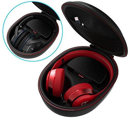 Smatree Charging Case Compatible for Beats Solo 4/Studio Pro/Solo2/Solo3/Studio3, Compatible for Sony WH-CH720N/WH-CH520/WH-1000XM5/WH-1000XM4 Headphone (Headphone is NOT Included)