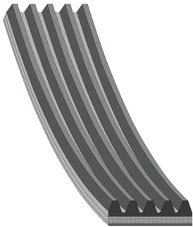 febi bilstein 28828 Keilrippenriemen, 1 Stück | Kompatibel mit: BMW 3, 3 Cabriolet, 3 Compact, 3 Coupe, 3 Touring, 5, 5 Touring, 7, X5, Z3 Coupe, Z3 Roadster