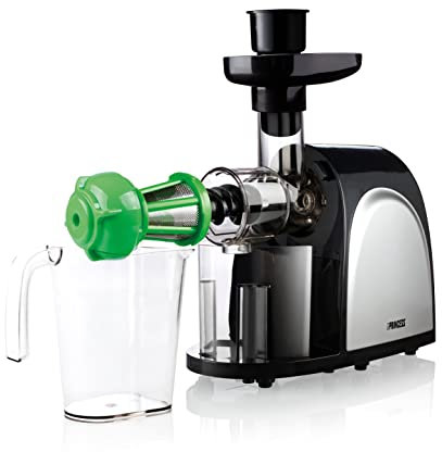 Princess 202041 VitaPure Slow Juicer – Kontinuierlich nachfüllbar – Hoher Saftertrag