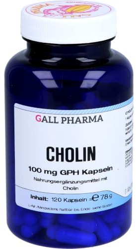 GALL PHARMA Cholin 100 mg GPH Kapseln, 120 St. Kapseln