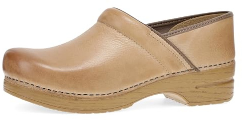 Dansko Women's Professional Mule, Honey Distressed, 36 M EU / 5.5-6 B(M) US