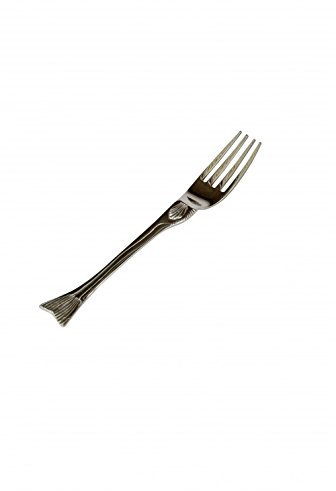 Decoshop Forchetta da Dessert Pesce