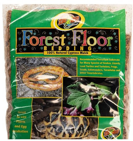 Zoo Med CM-4E Forest Floor 4.4 L, Zypressen Mulch Bodengrund für Terrarien