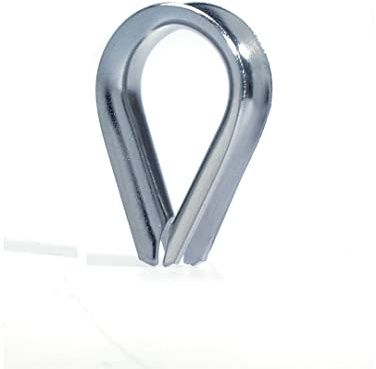 Yacht Steel Cosse Coeur 24mm AISI 316