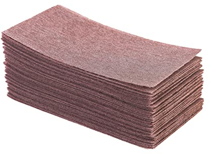 Mirka Abranet Schleifstreifen 115x230 mm Klett Korn P240 50 Stk | Effizientes Schleifen von Holz Spachtel Lack Kunststoff mit langlebigem Netz-Schleifstreifen Korn P240 für Trockenbau Gips