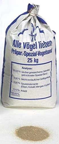Vogelsand mit Anis 25 kg