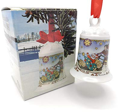 Hutschenreuther Porzellanglocke Weihnachtsglocke 1991 OVP