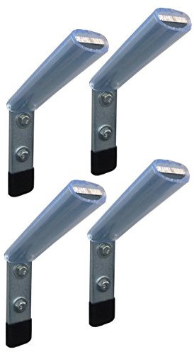 Menovus Reifen Wandhalterung 4er Set - BASIC - Halterung für Alufelgen / Stahlfelgen - Ordnungssystem für Keller + Garage - Autoreifen bis 20 Zoll Felgen Größe optimal an der Wand lagern - Inkl. Befestigungsmaterial | Wandhalter Reifenhalter