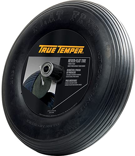 AMES Companies, Inc True Temper 20 cm platt fri solid skottkärra däck FFTCC