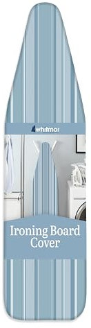 Whitmor 6926-833-BRYBL DeluxeReplacement Ironing Board Cover and Pad, Cotton, Berry Blue-2
