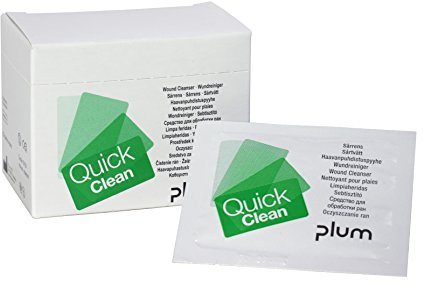 Plum 5551 Refillbox QuickClean Wundreinigungstüchern (11-er Pack)