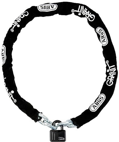 ABUS Antivol Moto 37RK/70 + 14MK - chaîne de Moto avec Cadenas - Niveau de sécurité 20 - Longueur de chaîne 180