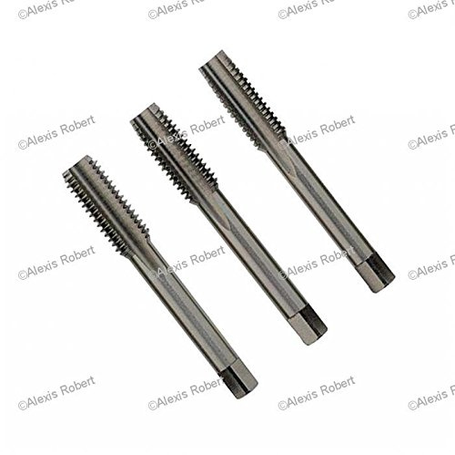 Tivoly 1050051030050 Jeu de 3 Tarauds Main Hss, Din T Line Ø M3*50