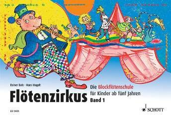 FLOETENZIRKUS 1 - arrangiert für Sopranblockflöte [Noten / Sheetmusic] Komponist: BUTZ RAINER + MAGOLT HANS
