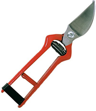 Tijera de Podar para la Vendimia Pruning 95002 - Ajuste Manual - Corte Bypass para Trabajos de Precisión - Resistente y Muy Ligera - Tijera de Jardinería Fabricada en Acero Forjado - Altuna