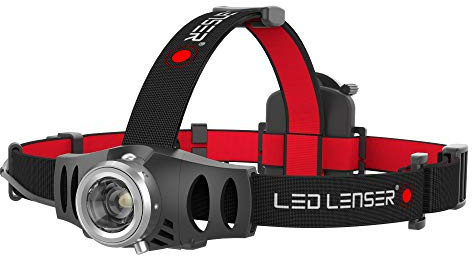Ledlenser H6R Torcia Frontale LED, Ricaricabile con Batteria, Utilizzabile Anche con Pile, 200 Lumen, dimmerabile, Portata Luminosa di 120m, Cavo di Ricarica USB, orientabile, Torcia da Testa
