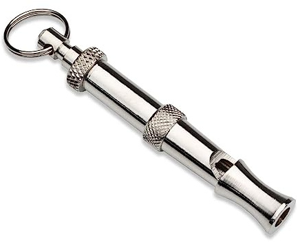 Company of Animals High Frequency Whistle - Tono regolabile, suono acuto, addestramento al richiamo, leggero e compatto, adatto per l’addestramento di cani, cuccioli e cani sensibili
