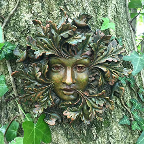 Fiesta Studios Green Spirit, Greenman Decorative Garden Wall Plaque 13cm
