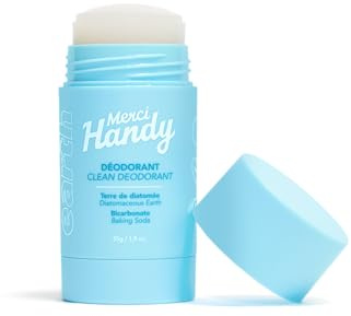 Merci Handy - Déodorant EARTH 55g - Fraîcheur Quotidienne - Ingrédients Naturels - Protection Anti-Odeur Prolongée - Absorption de l'Humidité - Parfum Agréable